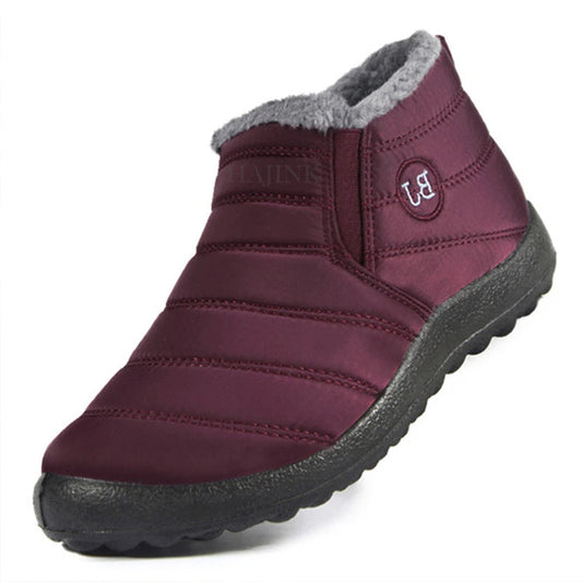Men's Winter Slip-ons Fleece Lining Waterproof