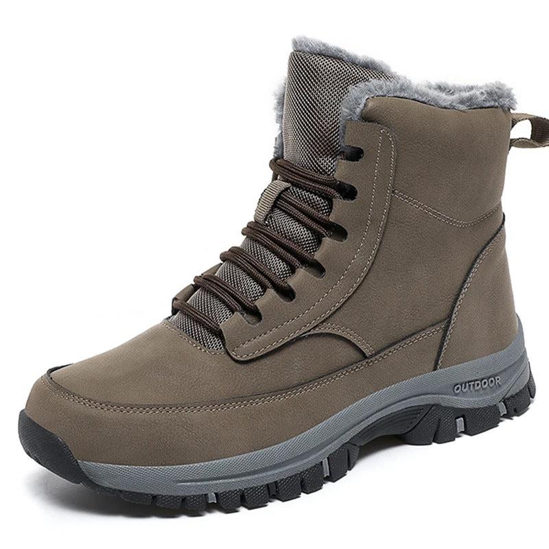 Men's Winter Snow Boots with Fur