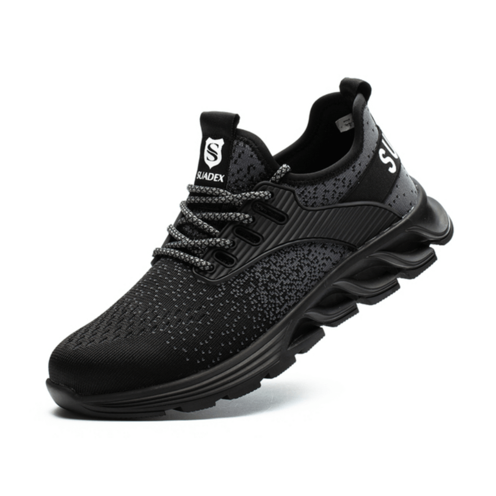 Men's Work Shoes with Kevlar Sole and Steel Toecap