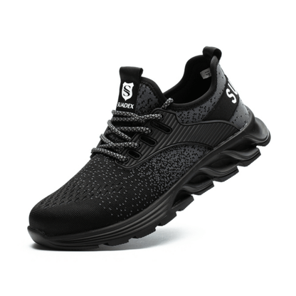 Men's Work Shoes with Kevlar Sole and Steel Toecap