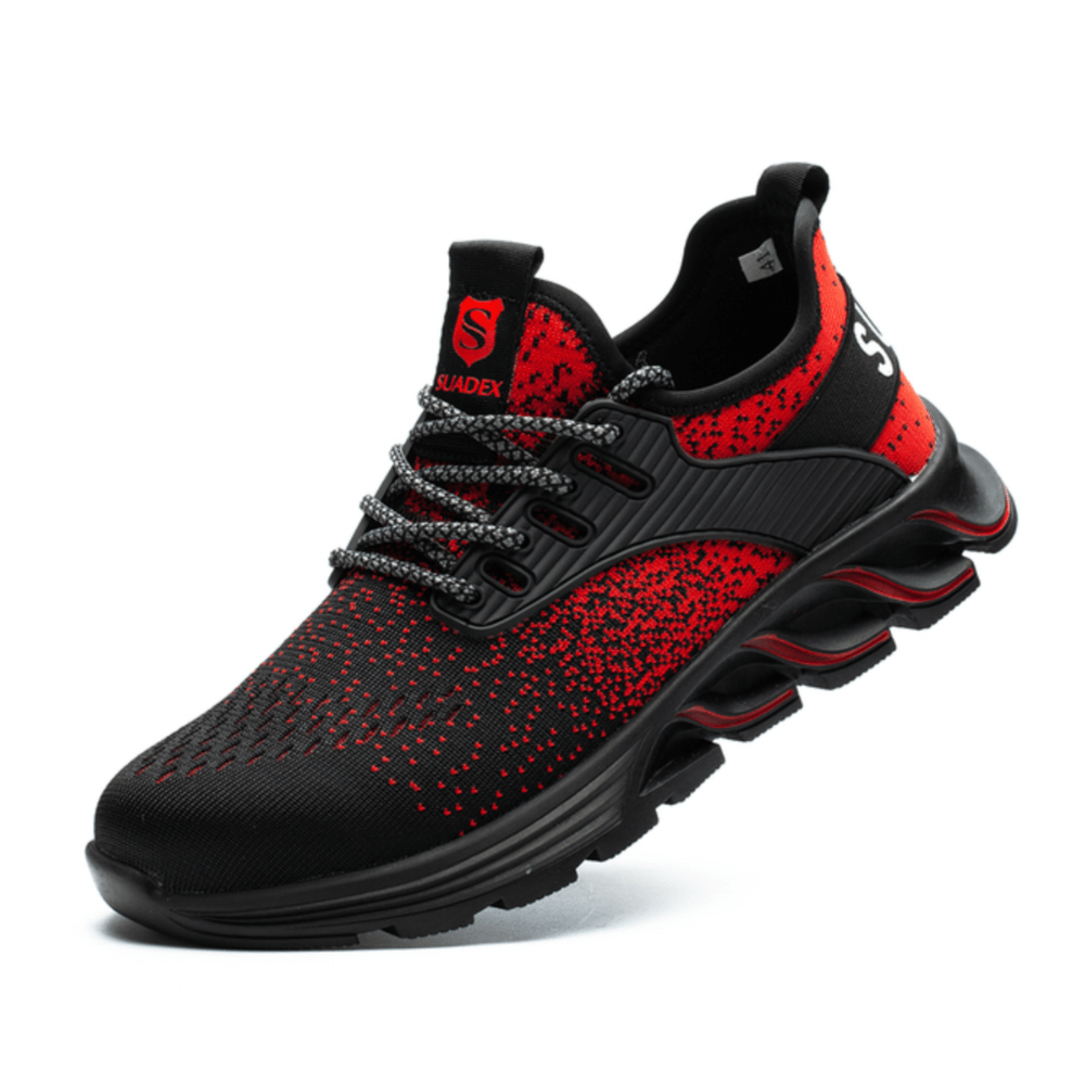 Men's Work Shoes with Kevlar Sole and Steel Toecap