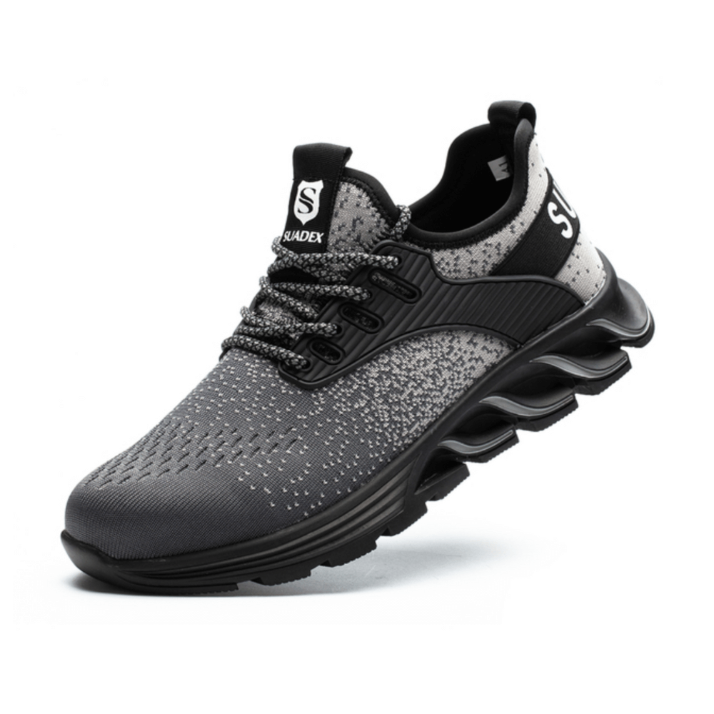 Men's Work Shoes with Kevlar Sole and Steel Toecap