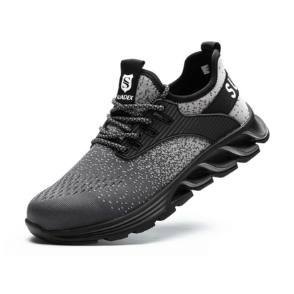 Men's Work Shoes with Kevlar Sole and Steel Toecap