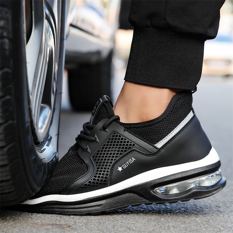 Men's Work Sneakers with Steel Toecap for Optimal Protection