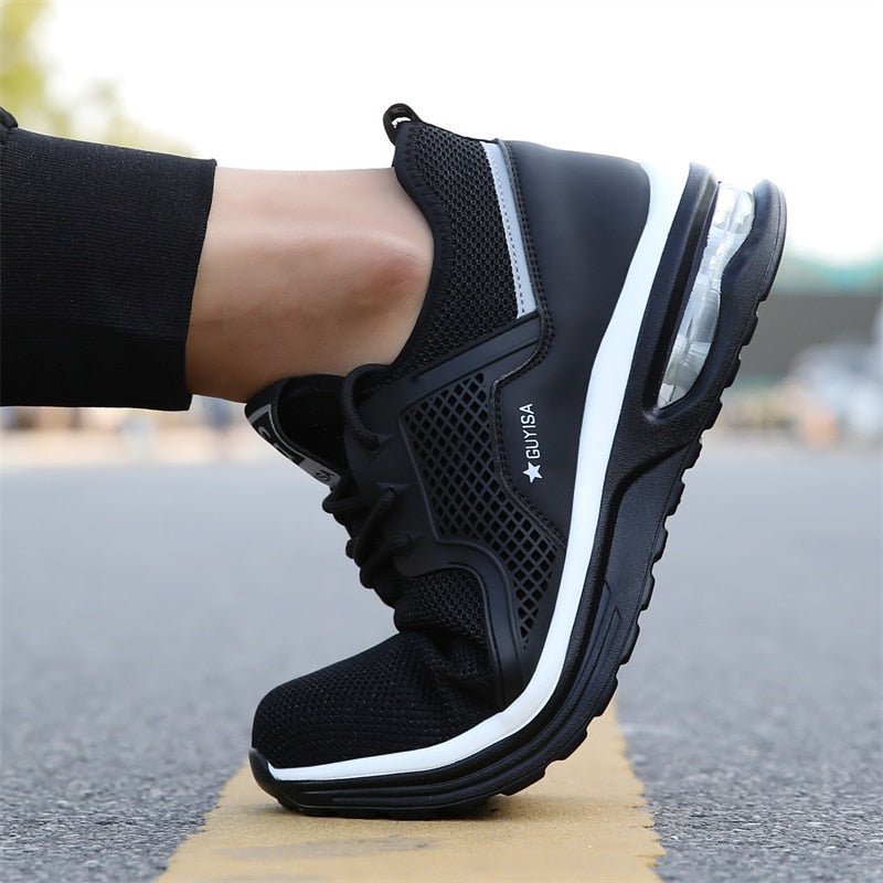 Men's Work Sneakers with Steel Toecap for Optimal Protection