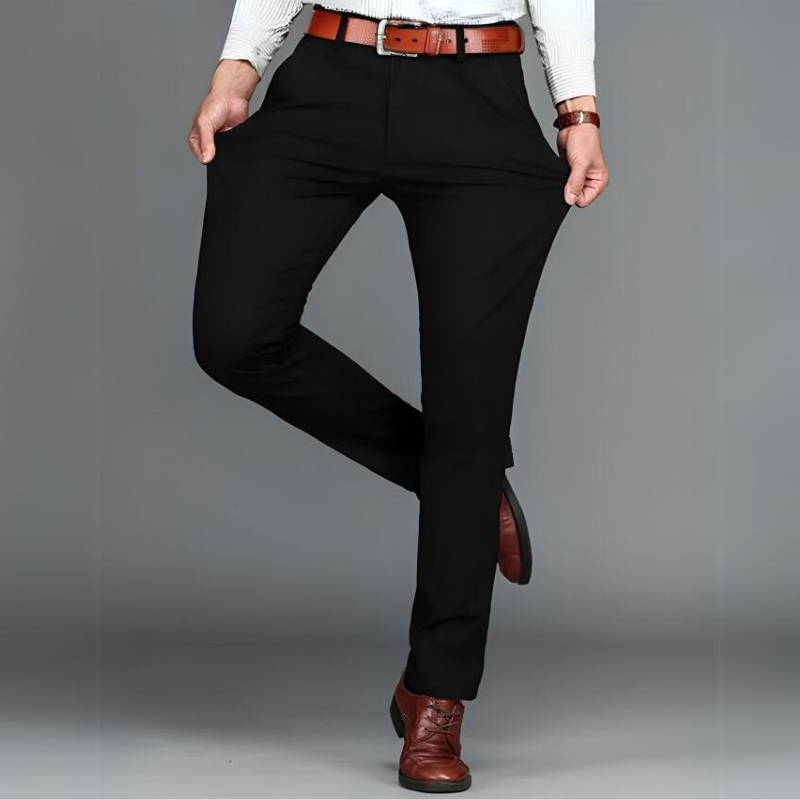 Men's Work Trousers Ultra-Soft Stretch Cotton