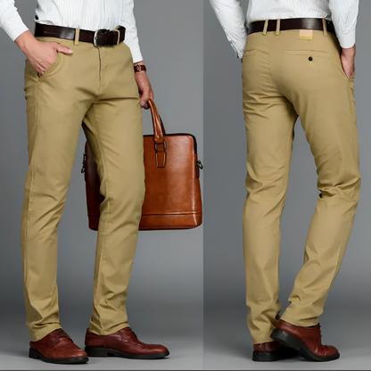 Men's Work Trousers Ultra-Soft Stretch Cotton