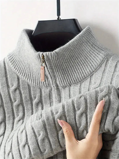 Men's Zip Shirt Trendy Style Modern Fit