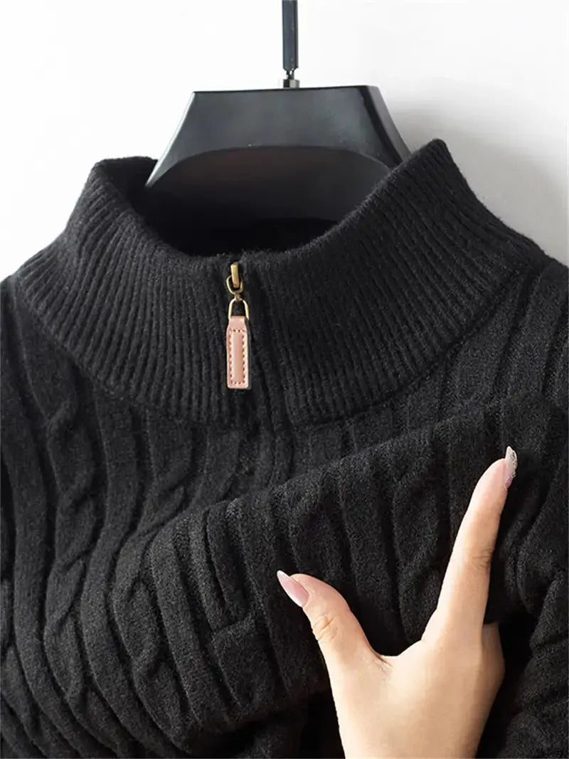 Men's Zip Shirt Trendy Style Modern Fit