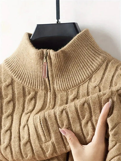 Men's Zip Shirt Trendy Style Modern Fit