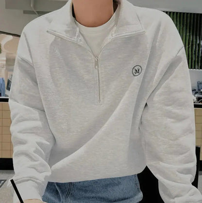 Men's Zip Up Shirt Casual