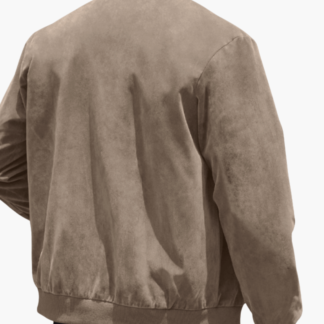 Men's Zipped Bomber Jacket