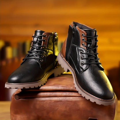 Men's Zipped Boots Stylish