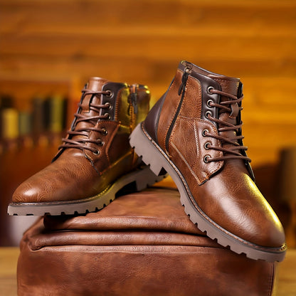 Men's Zipped Boots Stylish