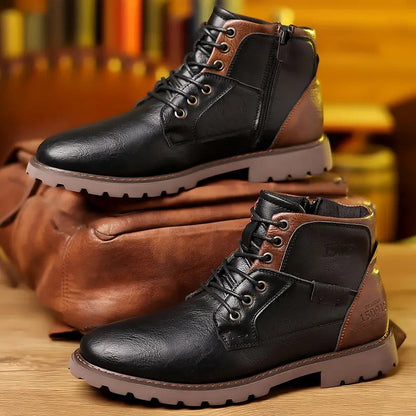 Men's Zipped Boots Stylish