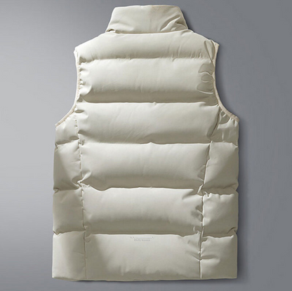 Men's Zipped Gilet Casual Style