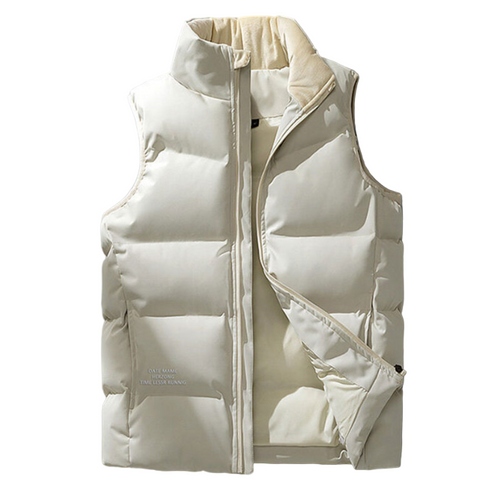 Men's Zipped Gilet Casual Style