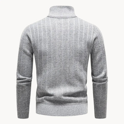 Men's Zipped Quarter Shirt Casual
