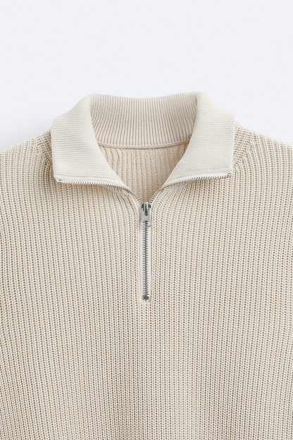 Men's Zipped Shirt Classic Design For Cold Days