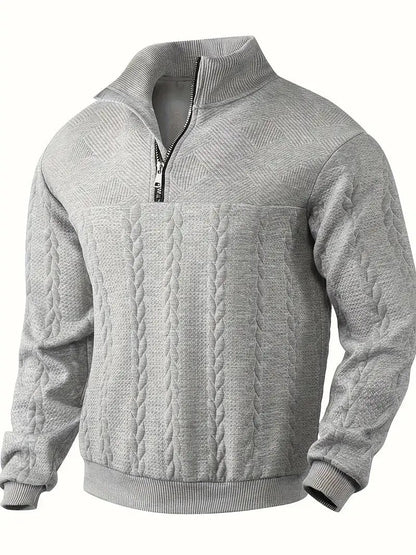 Men's Zipped Sweater Casual