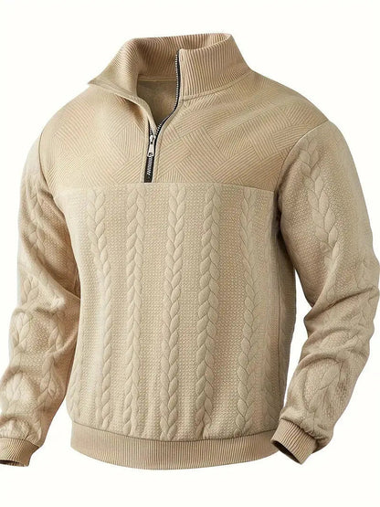 Men's Zipped Sweater Casual