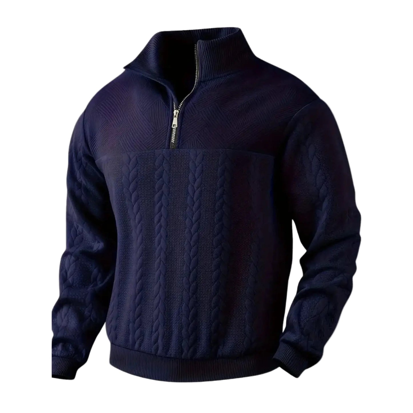 Men's Zipped Sweater Casual