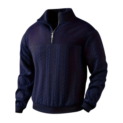 Men's Zipped Sweater Casual