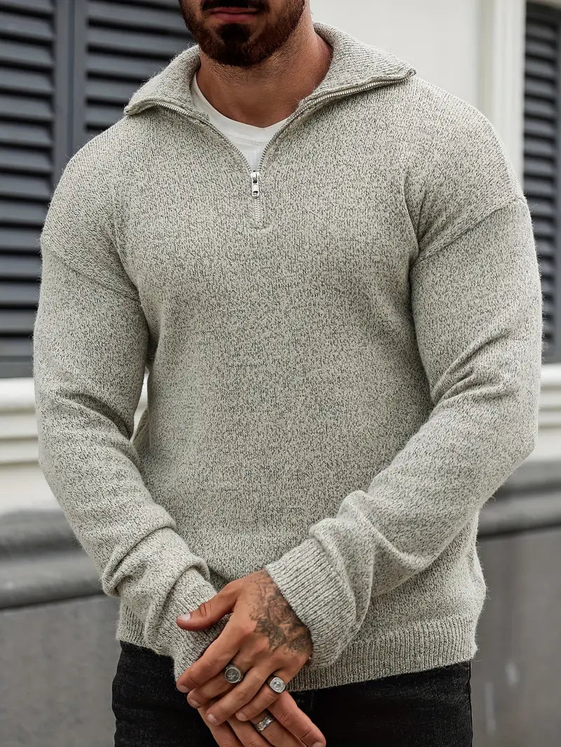 Men's Zipped Sweater Stylish