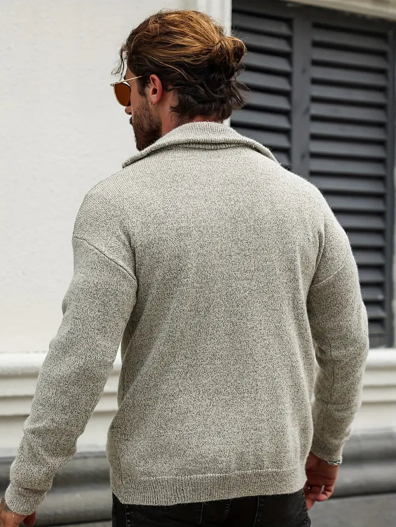 Men's Zipped Sweater Stylish