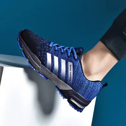 Men's and Women's Sneakers Breathable Patchwork Synthetic for Casual Use