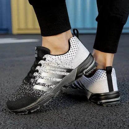 Men's and Women's Sneakers Breathable Patchwork Synthetic for Casual Use