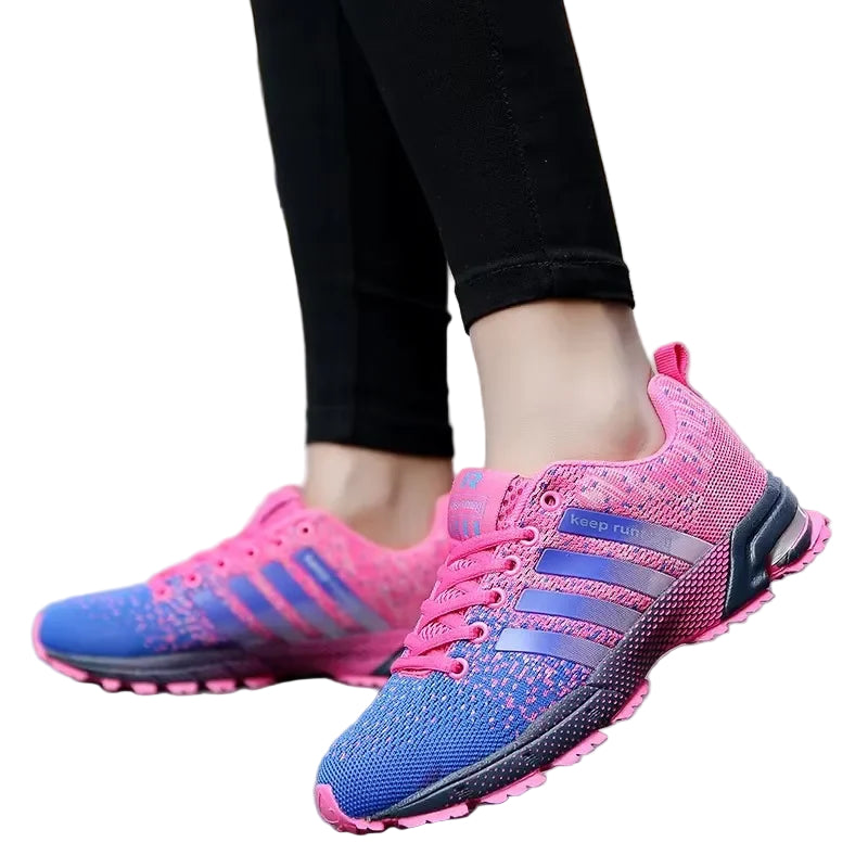 Men's and Women's Sneakers Breathable Patchwork Synthetic for Casual Use