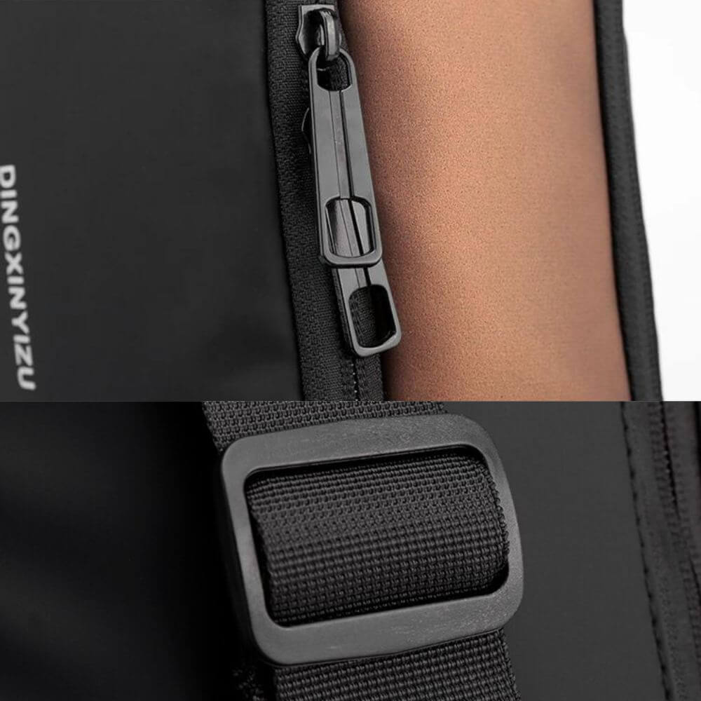 Men's bag with anti-theft protection