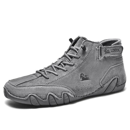 Men's casual high-top trainers