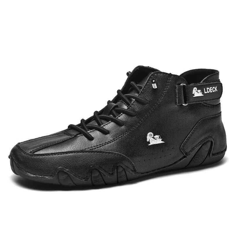 Men's casual high-top trainers