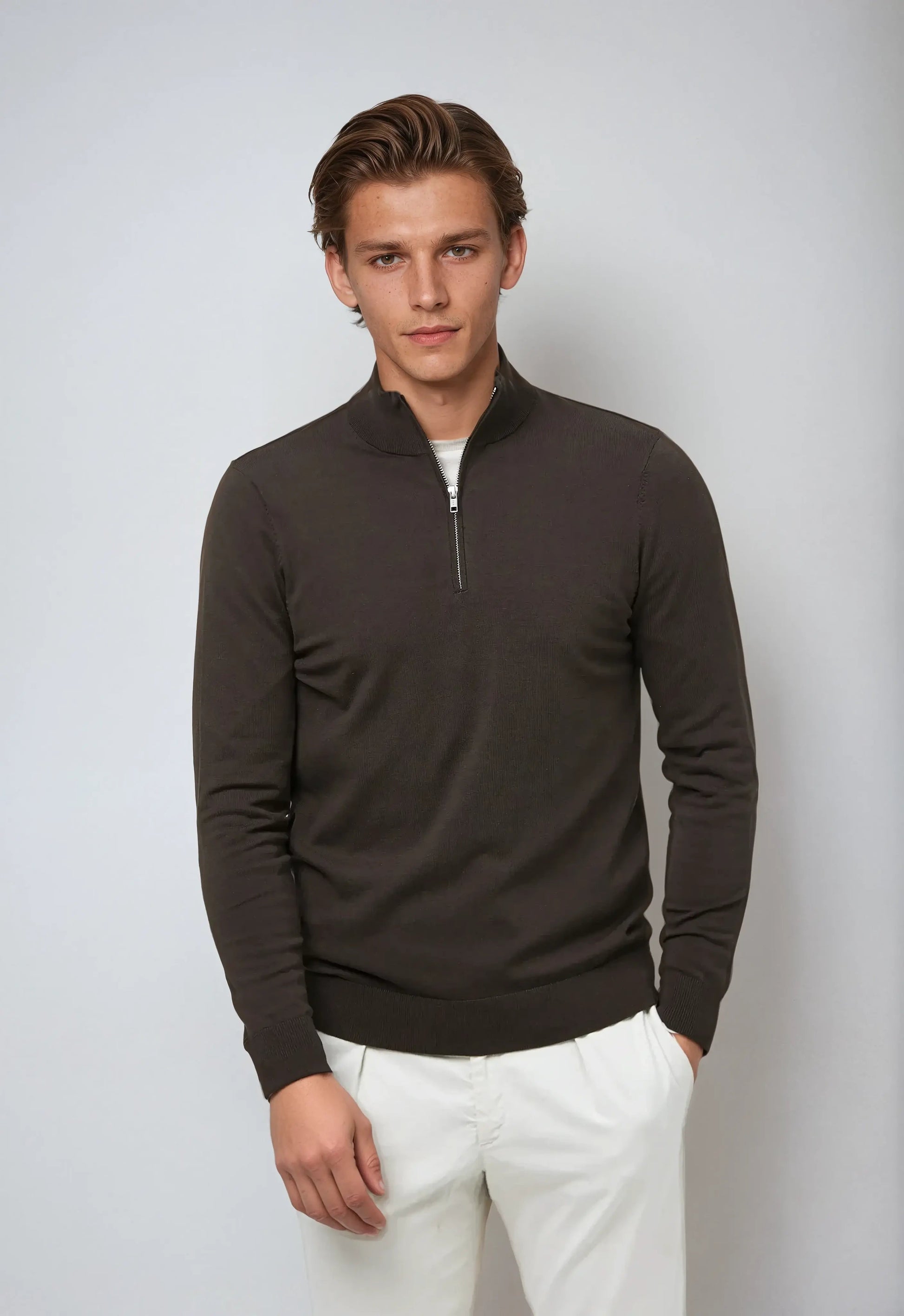 Men's half-zip sweatshirt Casual