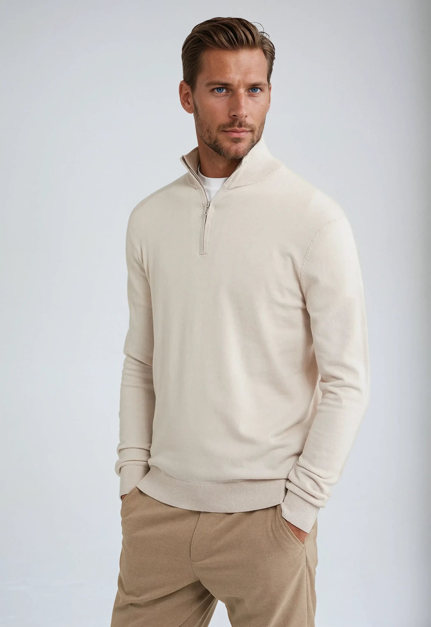 Men's half-zip sweatshirt Casual