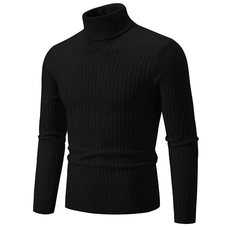 Men's high-neck jumper