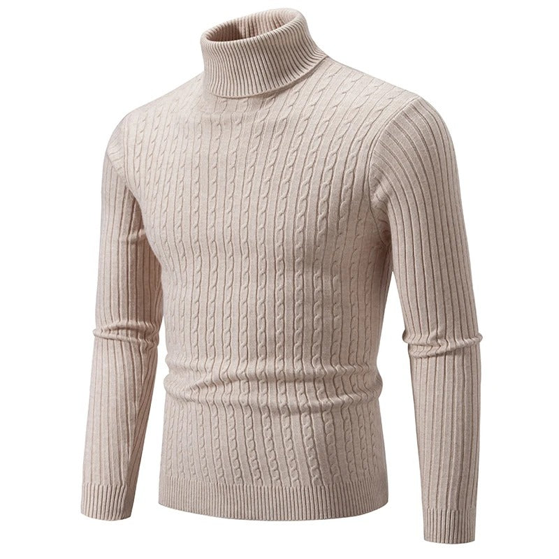 Men's high-neck jumper