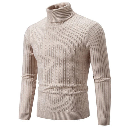 Men's high-neck jumper