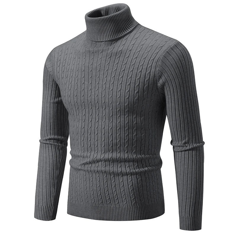 Men's high-neck jumper