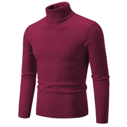 Men's high-neck jumper