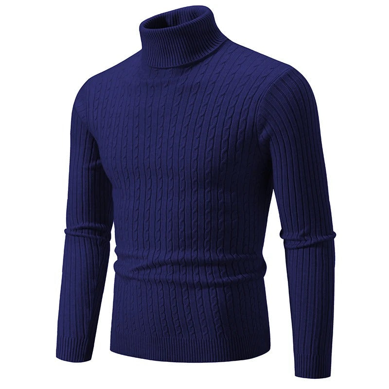 Men's high-neck jumper