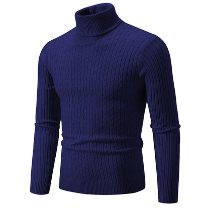 Men's high-neck jumper