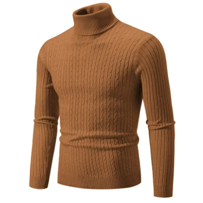 Men's high-neck jumper