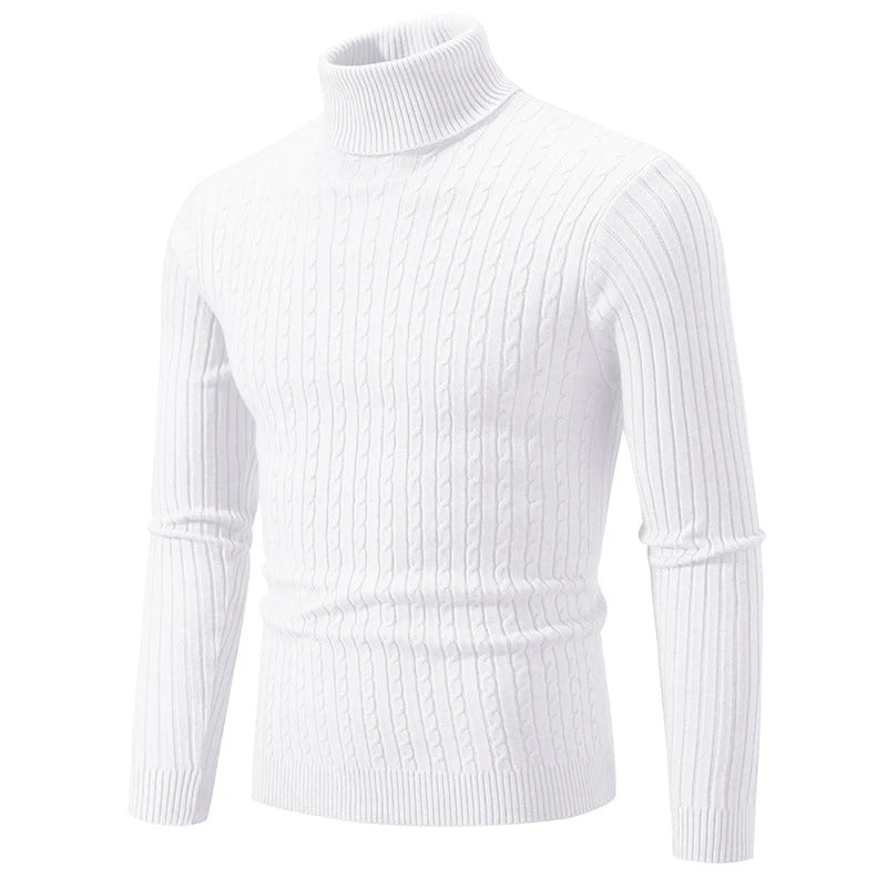 Men's high-neck jumper