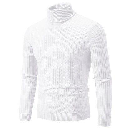 Men's high-neck jumper