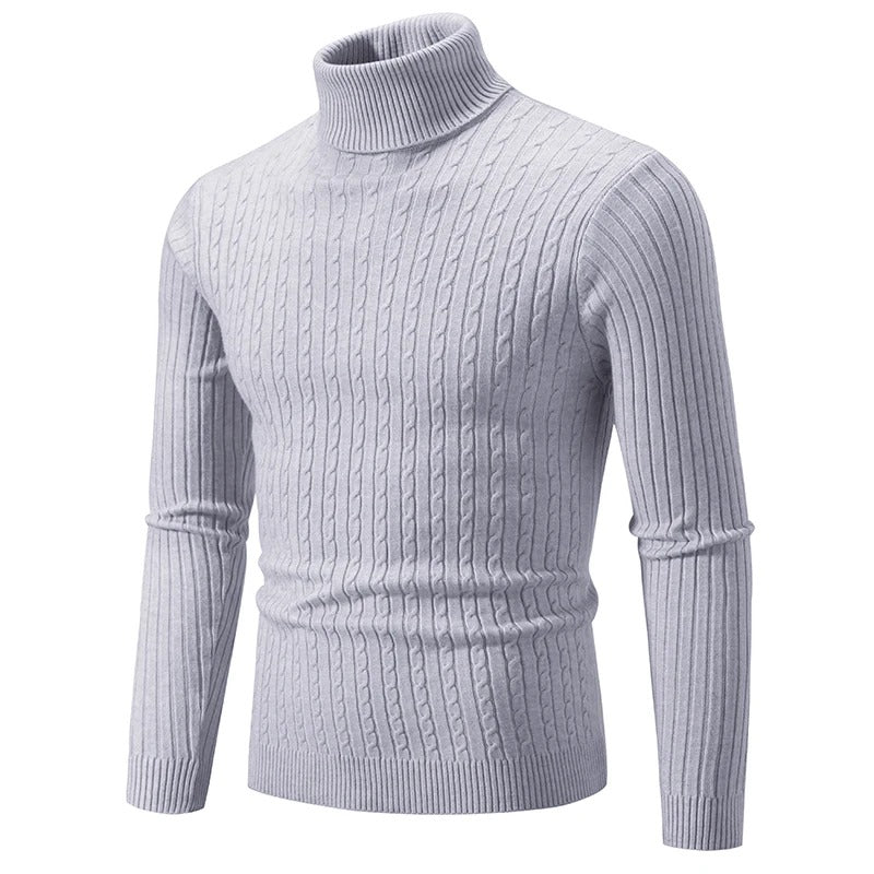 Men's high-neck jumper