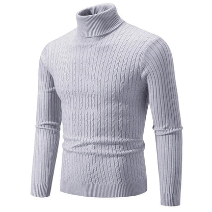 Men's high-neck jumper