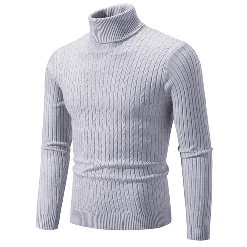 Men's high-neck jumper